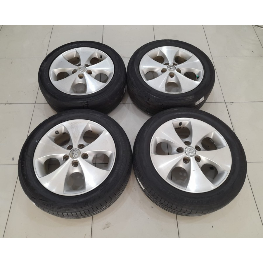 VELG MOBIL SECOND STANDAR ALPHARD RING 17 PCD 5X114,3 + BAN (2)(2022) 215 55 R17