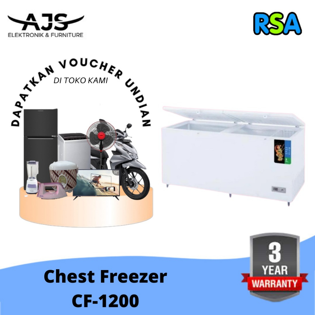 Chest Freezer RSA CF 1200 Freezer Box