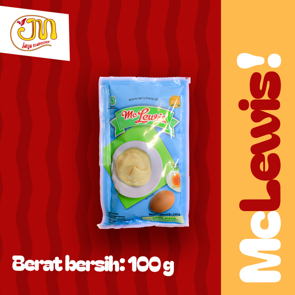 

Mc Lewis mayonaise rasa original saus mayo 100g