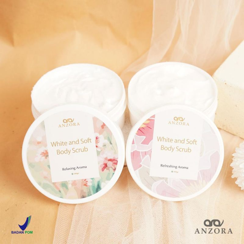 ANZORA - WHITE AND SOFT BODY SCRUB