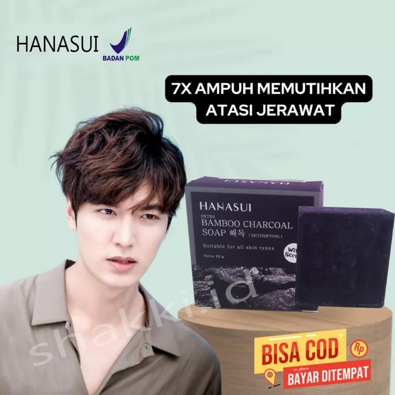 VIRAL  Sabun pemebersih wajah  pria&wanita /  sabun pencerah wajah kusam pria wanita / sabun hanasui