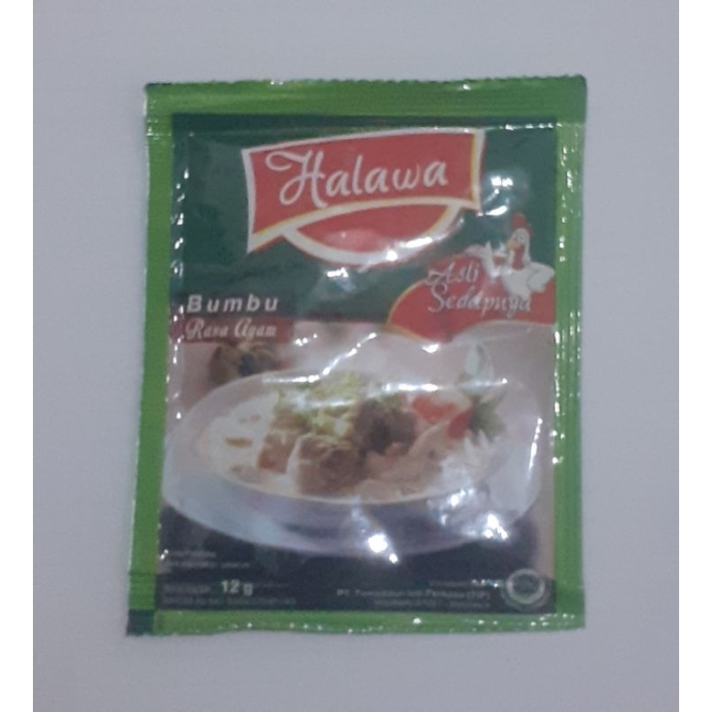 

HALAWA BUMBU RASA AYAM INSTAN