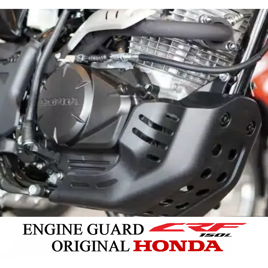 SKID PLATE Pelindung Cover Mesin Engine Guard CRF 150 ORIGINAL HONDA
