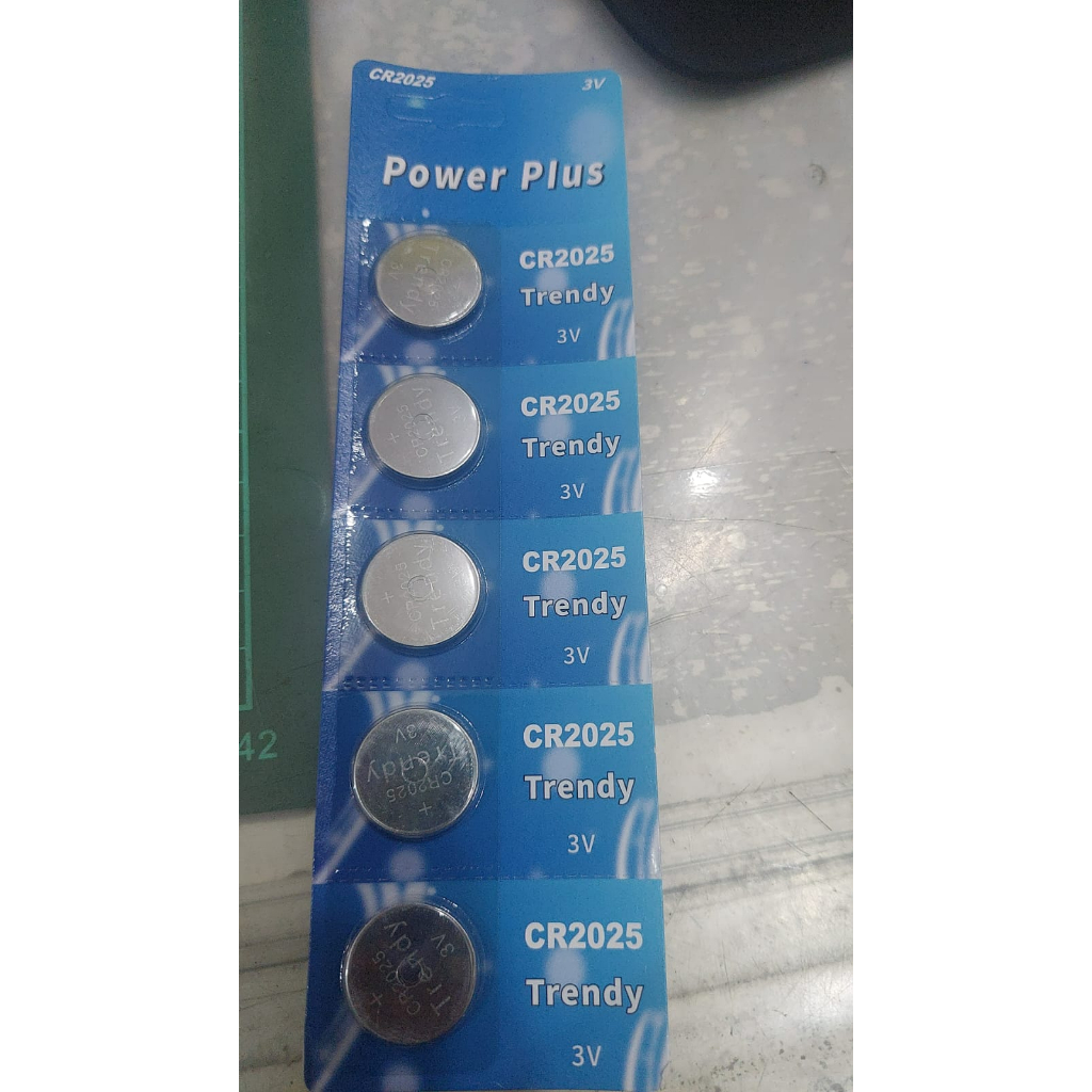 Baterai Kancing CR2025 / Baterai CR-2025 3V CR 2025