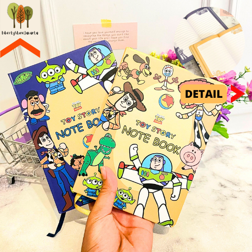 

Buku Notebook B5 Toy Story Family Woodie Jessie Buzz Lightyear Alien Dinosaurus Hardcover Halaman Bergambar Setiap Lembar Notebook Best Gift Stationery For School Alat Tulis Kantor Sekolah Kado Ulang Tahun