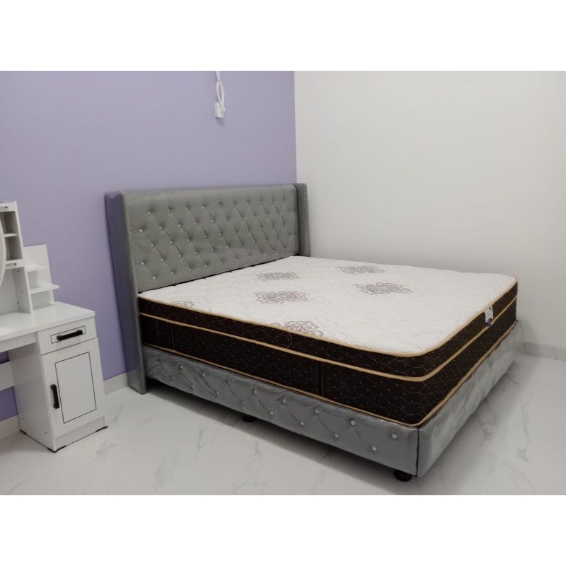 SPESIAL Divan Dipan Tempat Tidur Sandaran Minimalis Full kancing 180X200