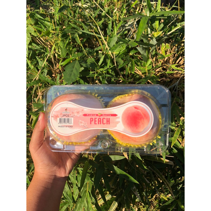 

Peach Eloasis isi 2 pcs berat 500 gr / pack