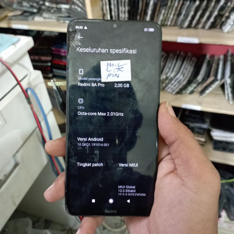 UNIT+MESIN REDMI 8A PRO NORMAL TESTED