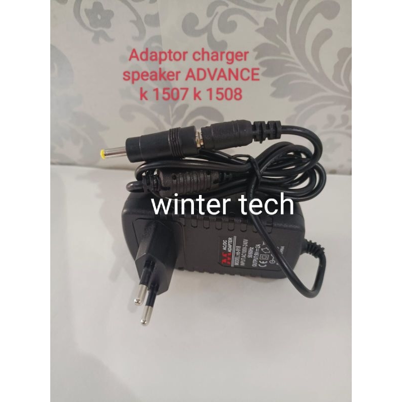 ADAPTOR CHARGER SPEAKER Advance  k1507,k1508