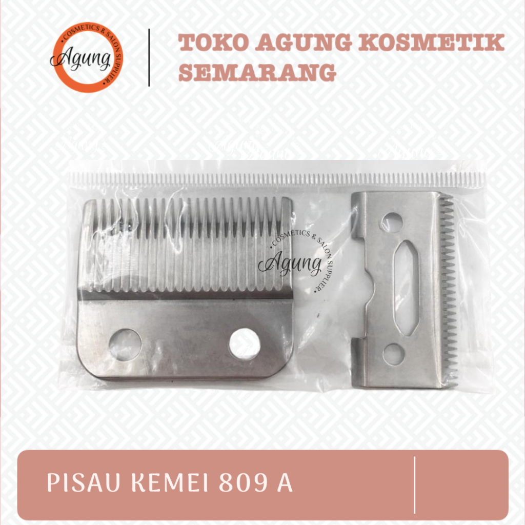 [AGUNGSMG] - KEMEI MATA PISAU KM - 809 A