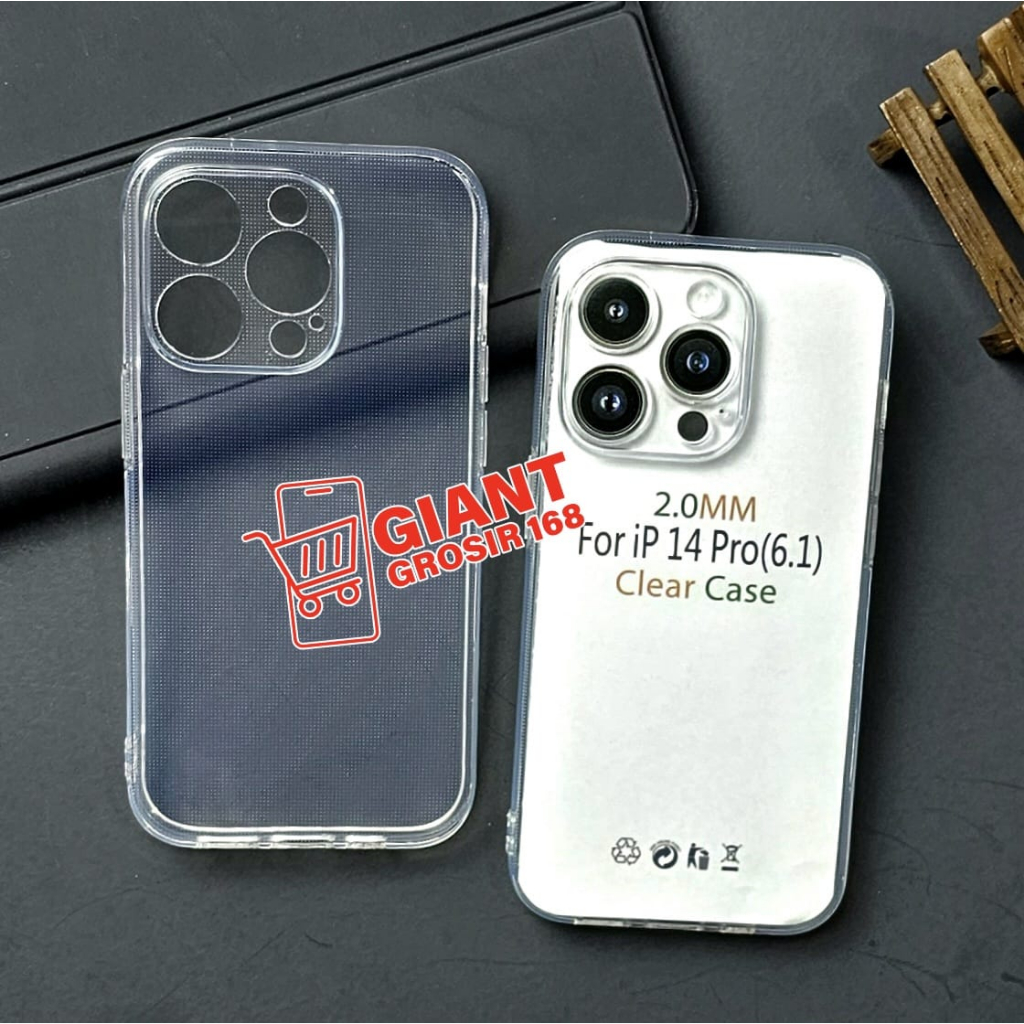 IPHONE 14 IPHONE 14 PRO IPHONE 14 MAX IPHONE 14 PRO MAX CASE CLEAR HD 2.0MM CASE BENING TRANSPARAN I