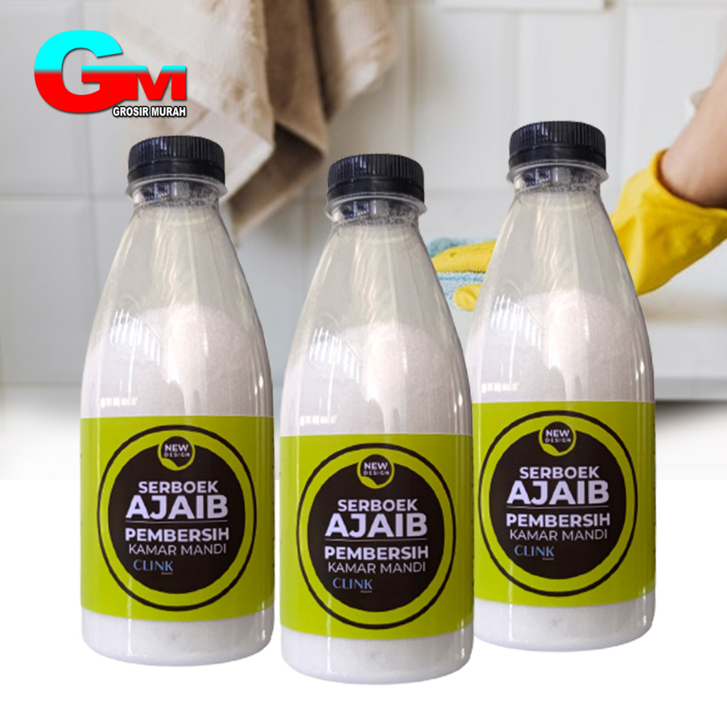 Serbuk Ajaib Pembersih Serba Guna/ Serbuk Ajaib Pembersih Kamar Mandi Instan