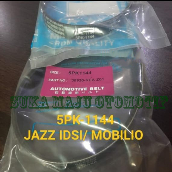 fan van v belt tali kipas 5pk1144 jazz idsi mobilio 5pk-1144