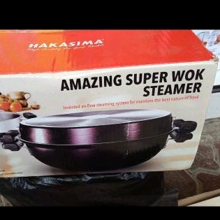 AMAZING SUPER WOK STEAMER HAKASIMA