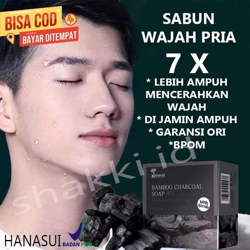 sabun pemutih wajah pria wanita