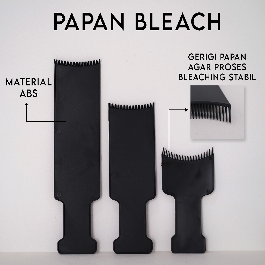 Papan Bleach / Papan Cat Rambut / Papan Pelurusan Perm / Papan Highlight Rambut