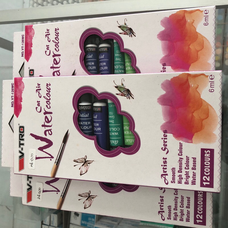 

Cat CAIR Water Colour 12 Warna | ATK BALIKPAPAN