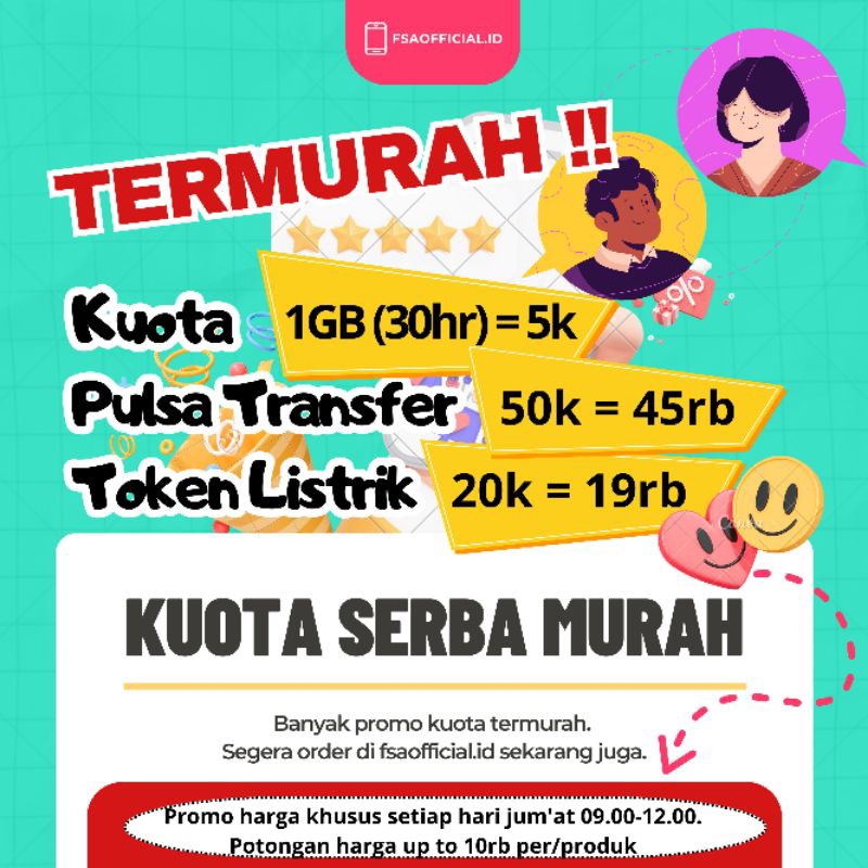 Kuota Tri / Kuota Tri Mini / Paket Data Tri / Kuota Chatting Tri Sebulan / Kuota Tri Sebulan [30 Har