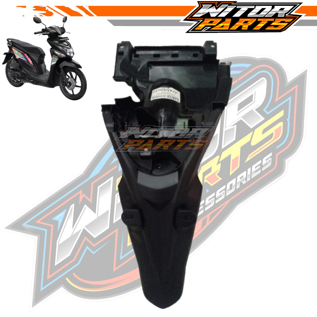 Spakbor Belakang Honda Beat Pop / Slebor Belakang Honda Beat Pop / Spakbor Slebor Belakang Honda Bea
