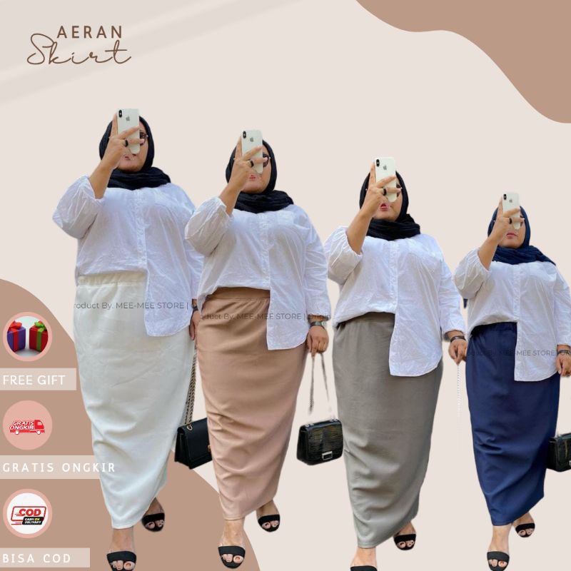 AERAN SKIRT JUMBO/AERAN SKIRT SUPER JUMBO MELAR/NYAMAN ADEM/ROK/ROK JUMBO/ROK SUPER JUMBO/ROK JUMBO 