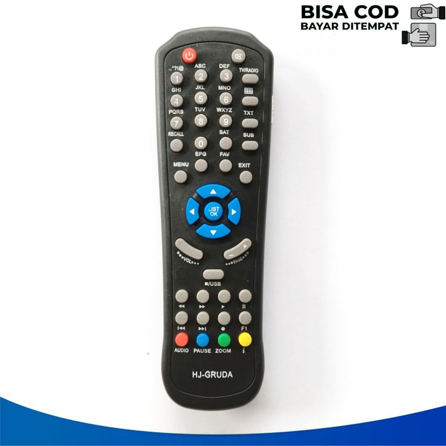 Remot MOLA NEX PARABOLA KUNING -HITAM - PUTIH DANGDUT DVB