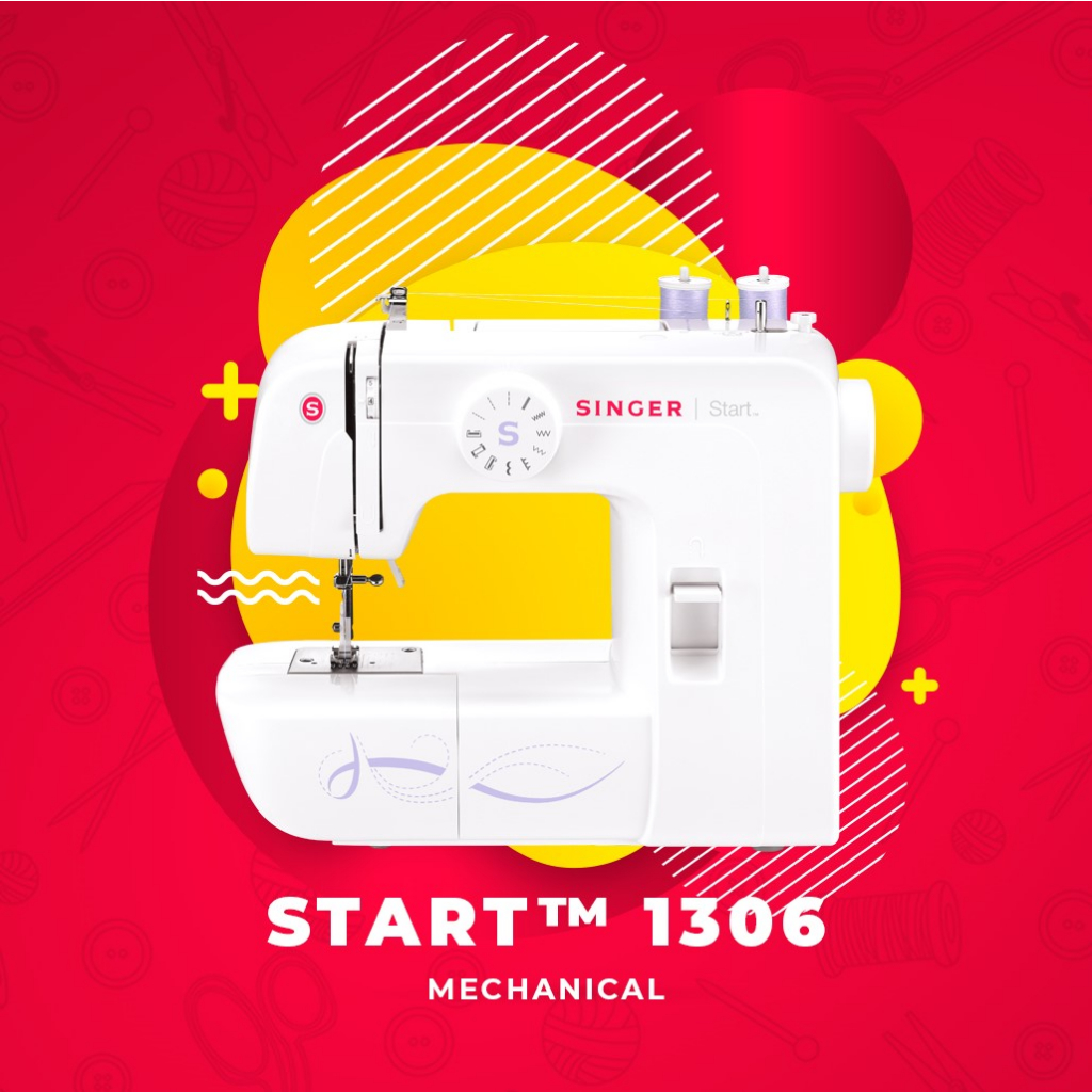 Mesin Jahit Portable Singer Start 1306