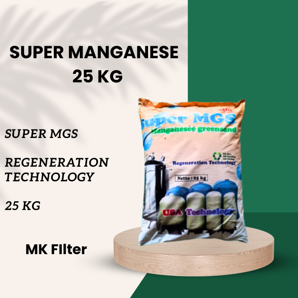 Super MGS manganese greensand 25 kg - Mangan Super
