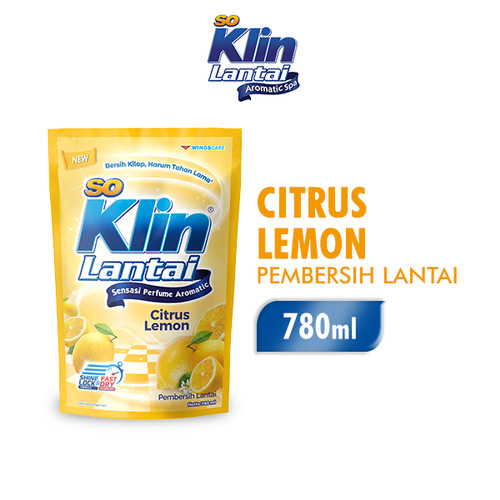 SO KLIN LANTAI LEMON 770 ML