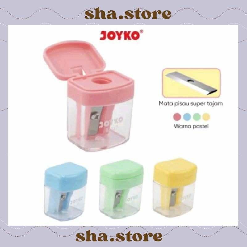 

LS. Rautan / Orotan / Serutan Pensil Joyko B - 23PTL PASTEL
