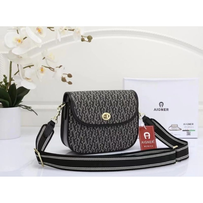 JUAL RUGI Tas Selempang Aigner/Sling Bag/Tas Pesta/Tas Import