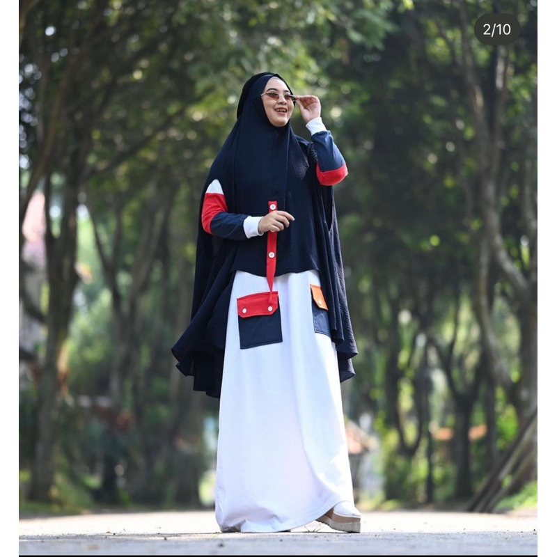 Gamis kaos sporty by Chanel Cloth