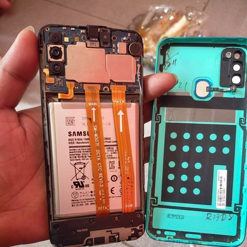 samsung M21 mesin on