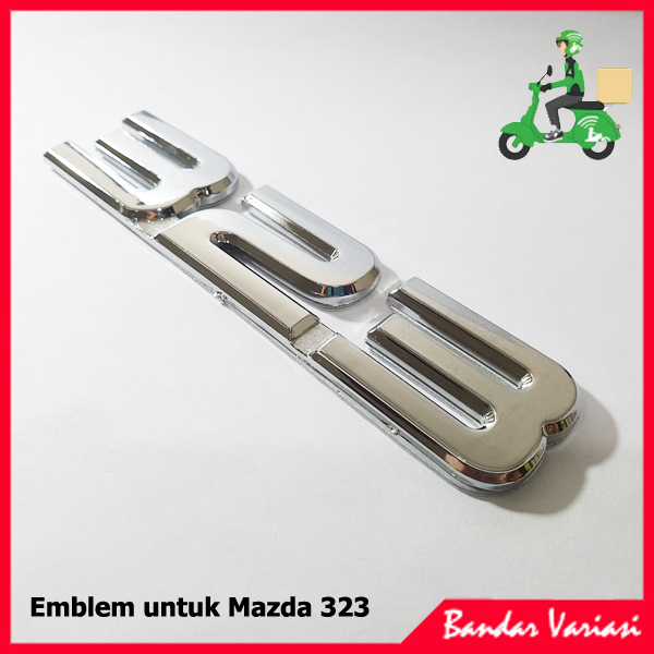 Emblem Croom Untuk Mazda 323