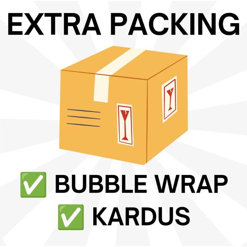 

Ekstra Packing Bubblewrap & Kardus