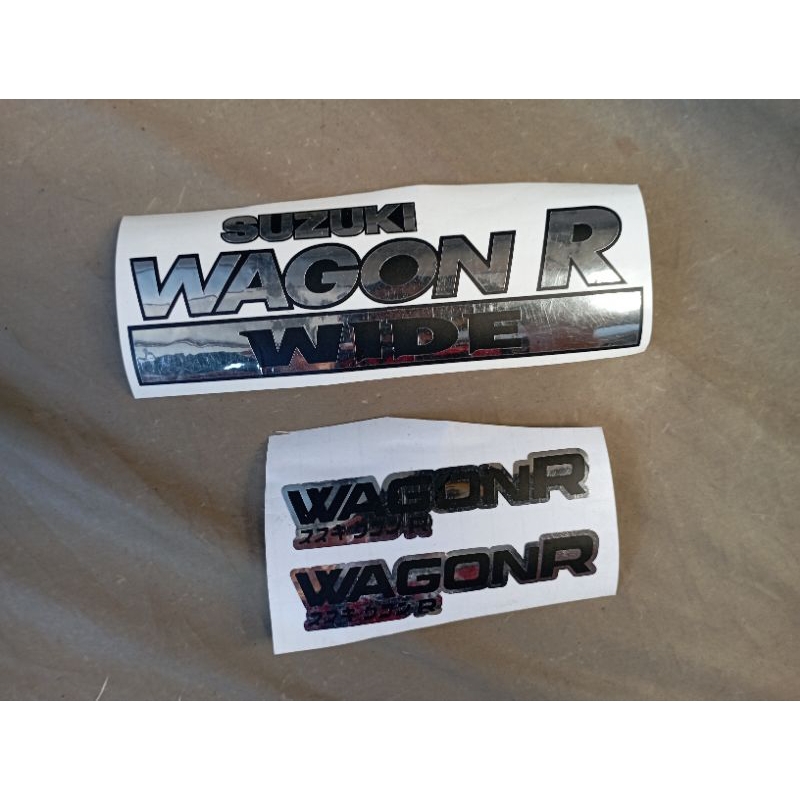 sticker suzuki karimun wagon r wide. dapet 3pcs sticker.karimun kotak