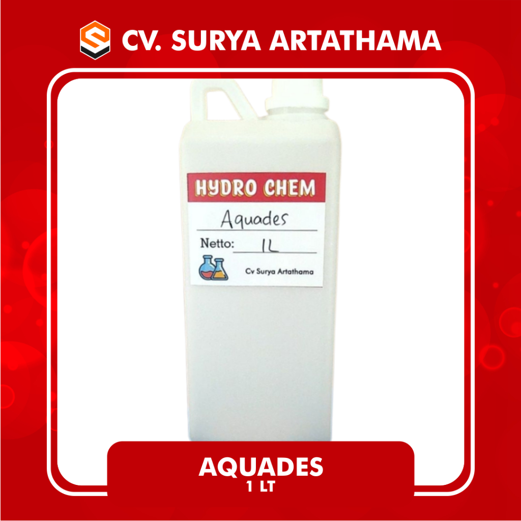

Aquades 1L Air Suling Destilasi Murni