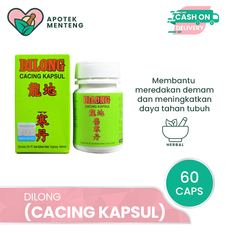 Dilong (Cacing Kapsul) - Ekstrak Cacing Terbaik Untuk Tipes