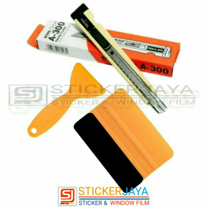 alat pasang stiker motor/alat pasang skotlet/alat pasang/alat pasang sticker fullset
