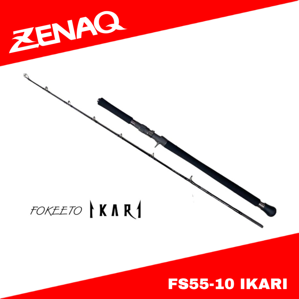 Zenaq Spinning Rod Fokeeto FS55-10 Ikari