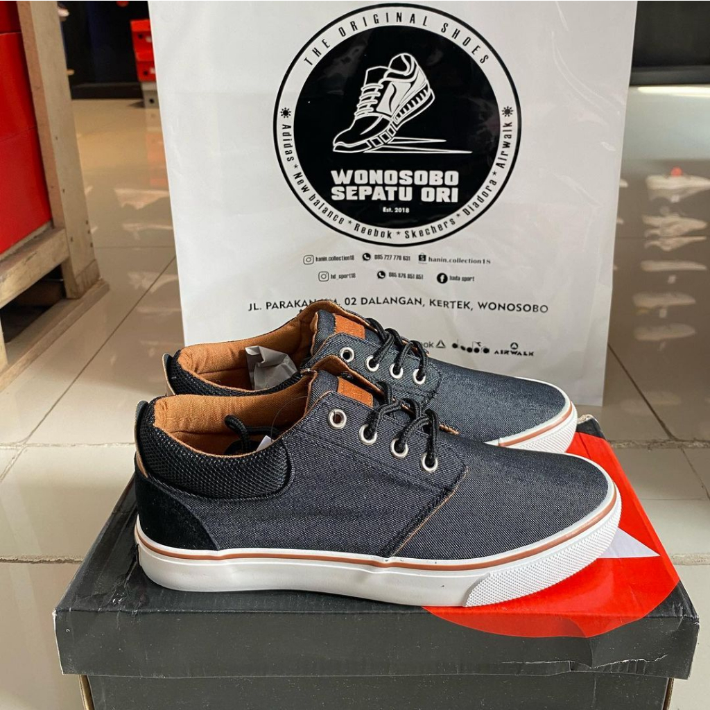 Airwalk Kurt - Black Grey (Men) (Casual)  Kode Artikel: AIWX22F0101B
