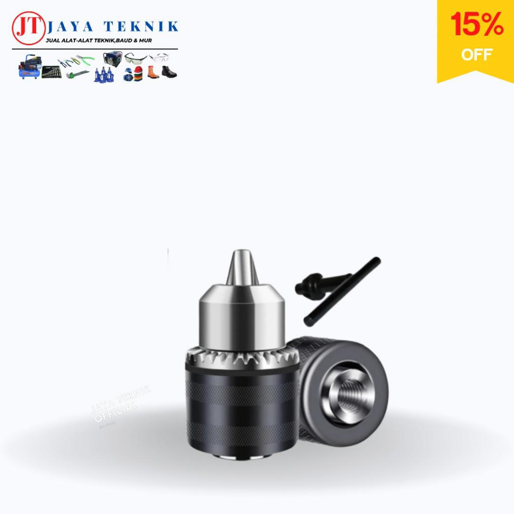 Kepala Chuck Bor 10 dan 13 MM Kepala Bor Untuk Impact Wrench Baterai