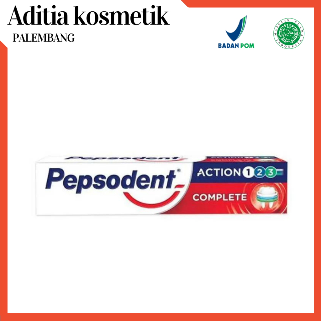 PEPSODENT COMPLETE 8 ACTION 123