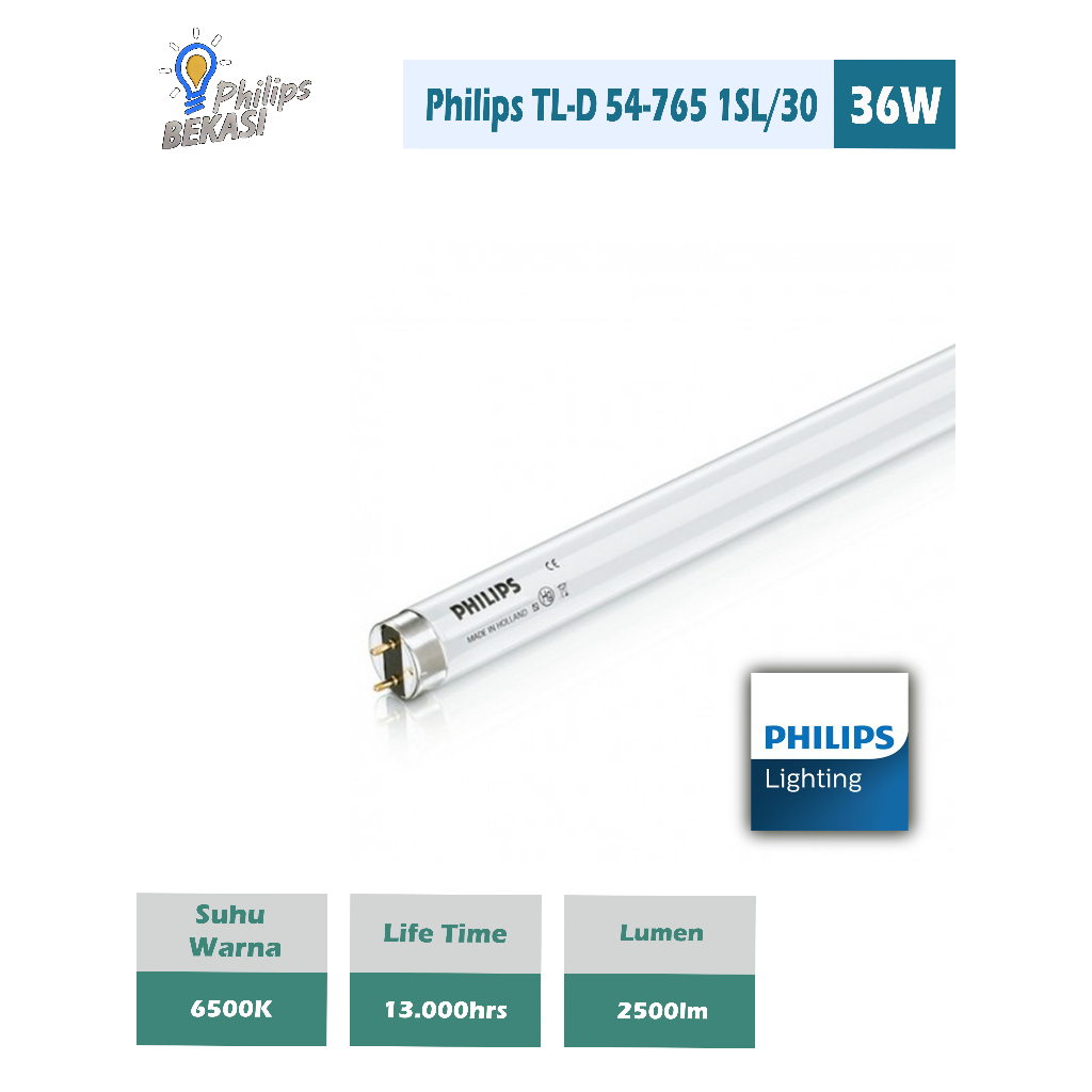 Lampu TL Philips TL-D 36 Watt 54-765