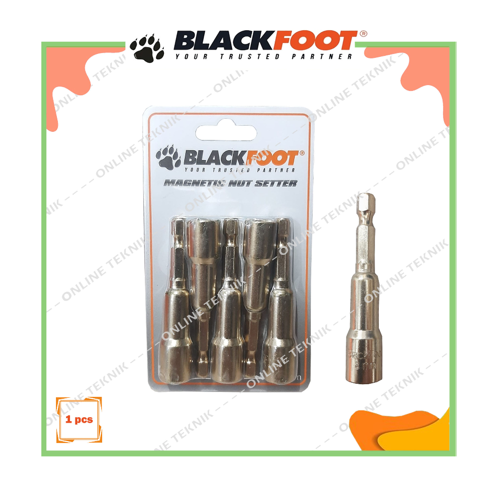 BLACKFOOT Kunci Ruping Roofing Panjang Mata Baut 8 x 65mm