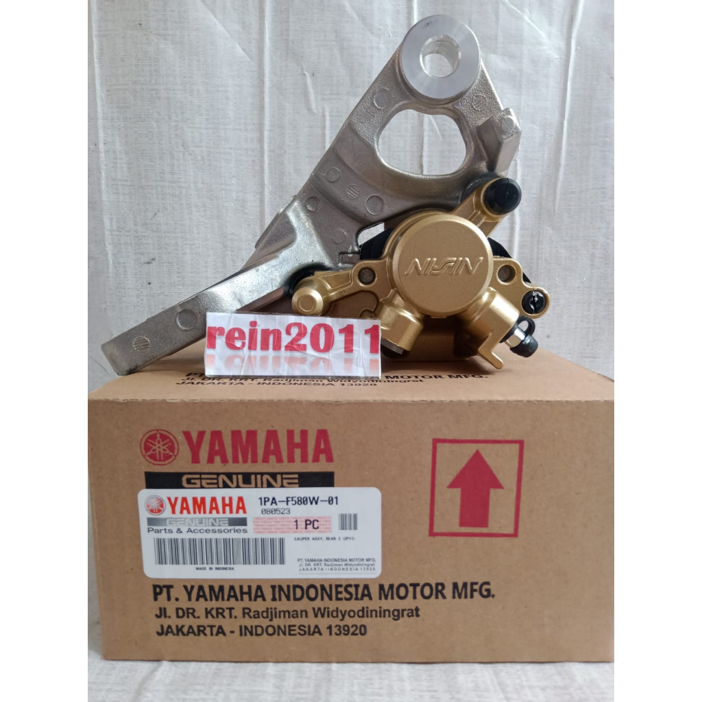 KALIPER CALIPER CAKRAM BELAKANG MX KING VIXION NVL ASLI ORI YAMAHA 1PA F580W 01