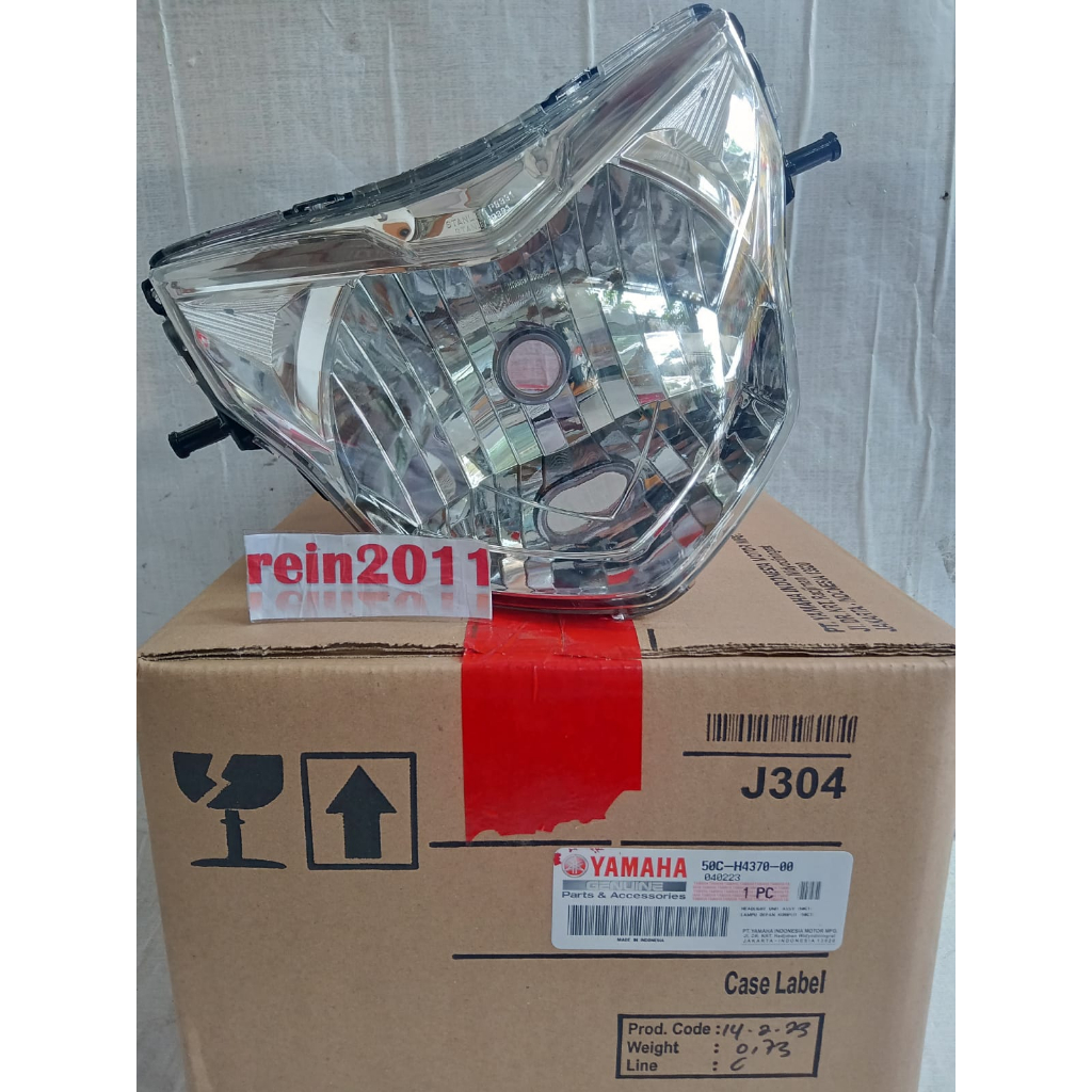 REFLEKTOR LAMPU DEPAN JUPITER MX NEW ASLI ORI YAMAHA 50C H4370 00