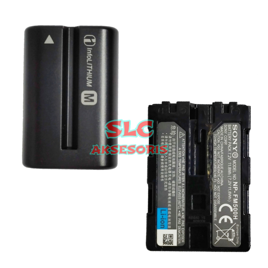 Ready Battery Kamera For NP-FM500H Baterai DSLR Alpha A100 A200 Bateray Charger Bc VM50 A350 A300 Ba
