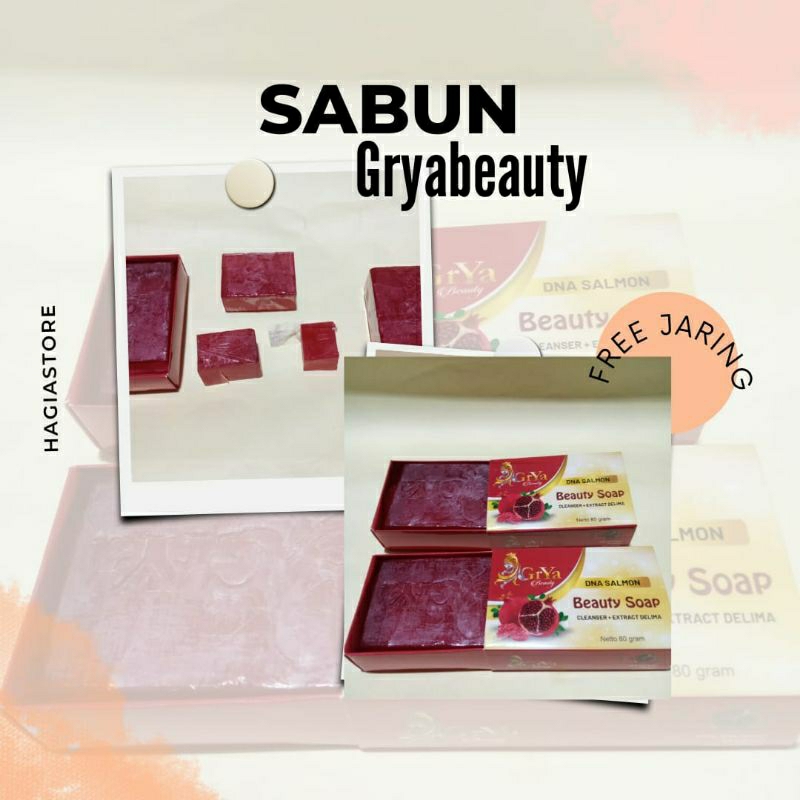 SABUN DNA SALMON GrYA BEAUTY ECER