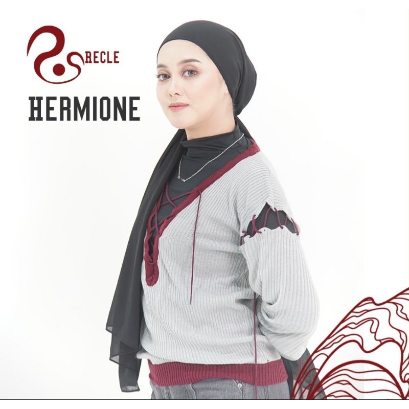Recle Sweater / Baju Rajut / Outer Rajut / Knit Wear Premium Hermione