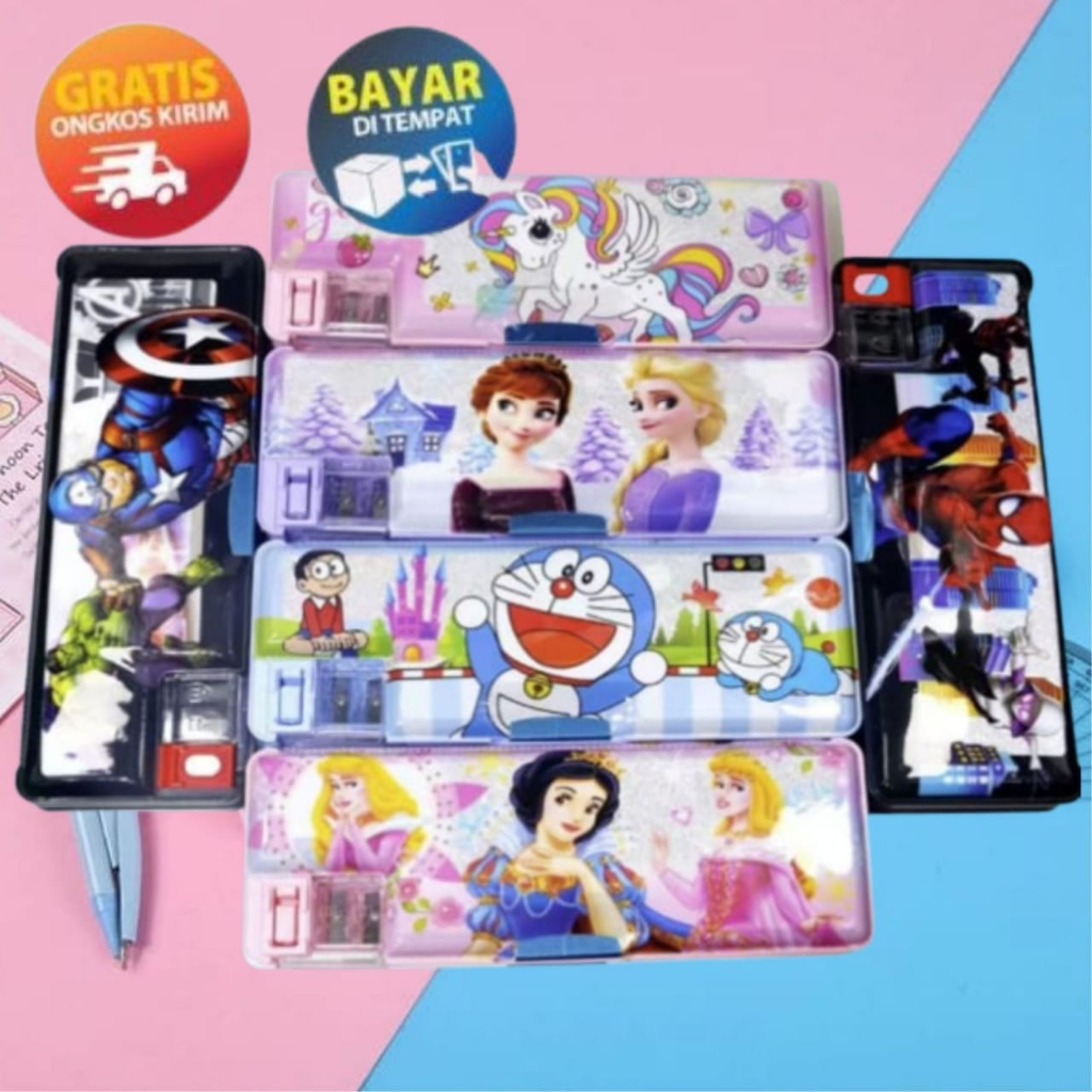 

MIKADO - KP135 KOTAK PENSIL MAGNET KALKULATOR / TEMPAT PENSIL KARAKTER CALCULATOR/PENSIL BOX LUCU